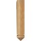 Ekena Millwork Balboa Arts & Crafts Rough Sawn Bracket, Western Red Cedar, 4"W x 18"D x 22"H BKT04X18X22BOA03RWR - alternate 3